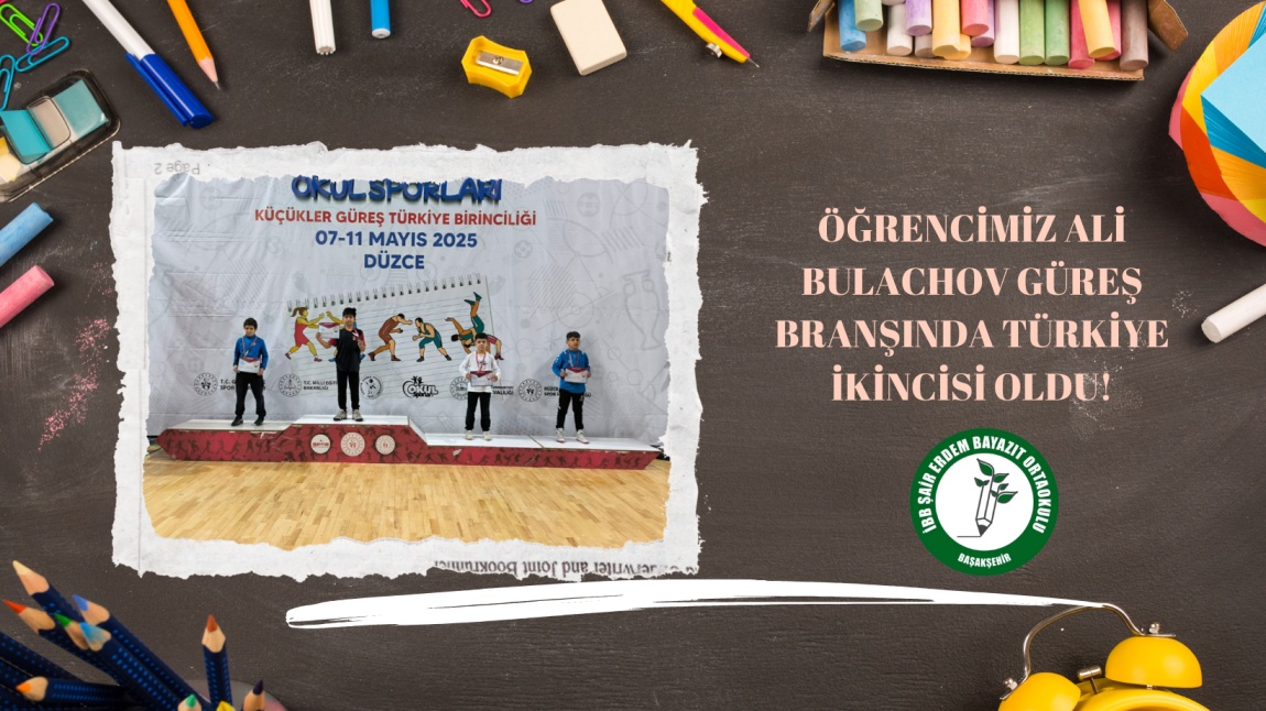 Öğrencimiz Ali Bulachov Güreş Branşında Türkiye İkincisi Oldu!